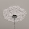 Ekena Millwork Orrington Ceiling Medallion (Canopies up to 4 3/4"), 19 5/8"OD x 4 3/4"ID x 1 3/4"P, Primed White CM19OR - alternate 5